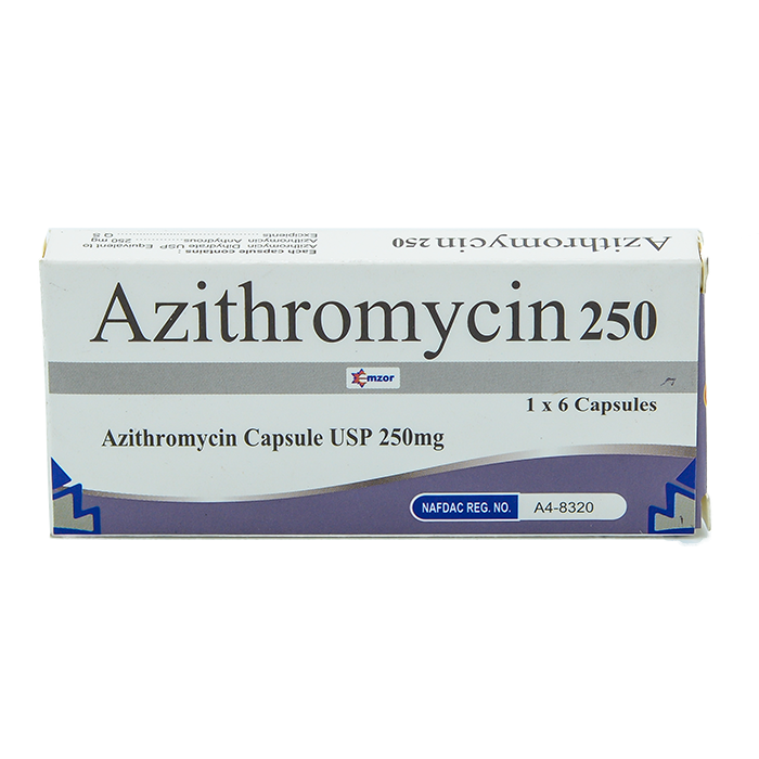 Azithromycin 250 Mg Cap 