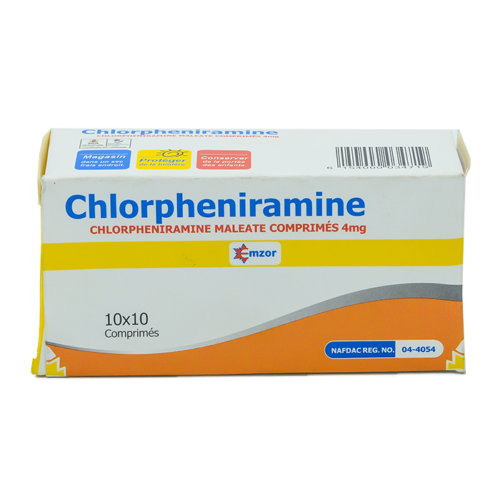 Chlorpheniramine 10 X 10 Blister 