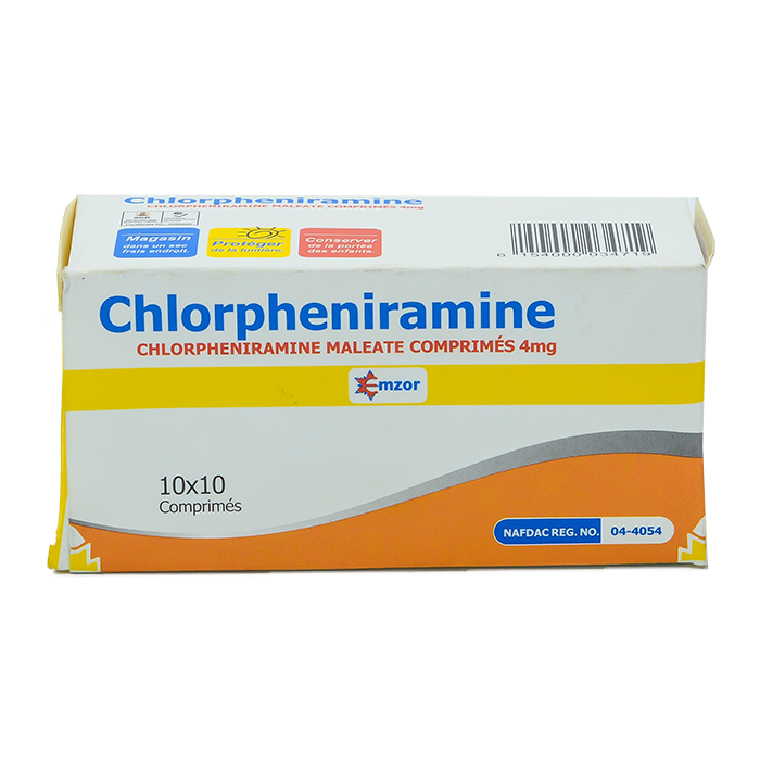 Chlorpheniramine 10 X 10 Blister  main image
