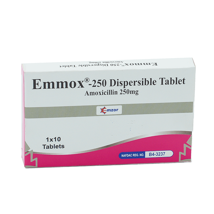 Emmox Dispersible Tablet 250mg -image