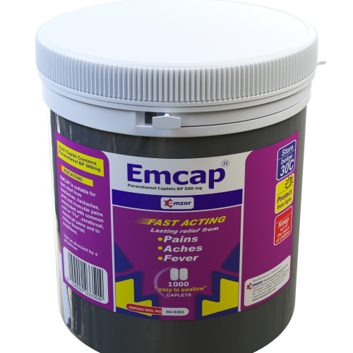 Emcap 500mg Caplet *1000 