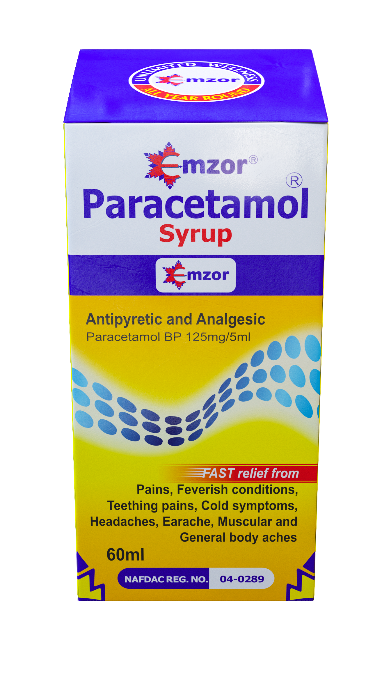 Emzor Paracetamol Syrup 125 mg /5ml  -image