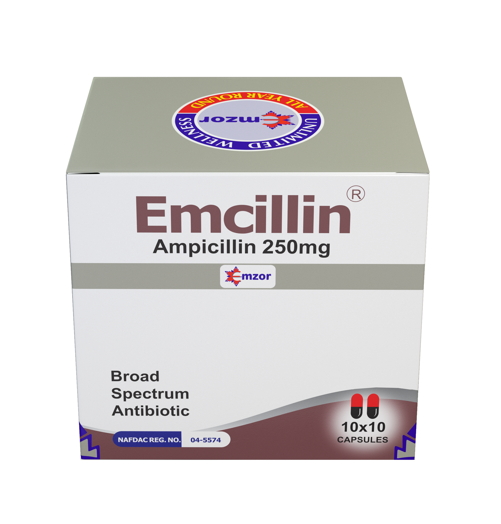 Emcillin Capsules 10*10  main image