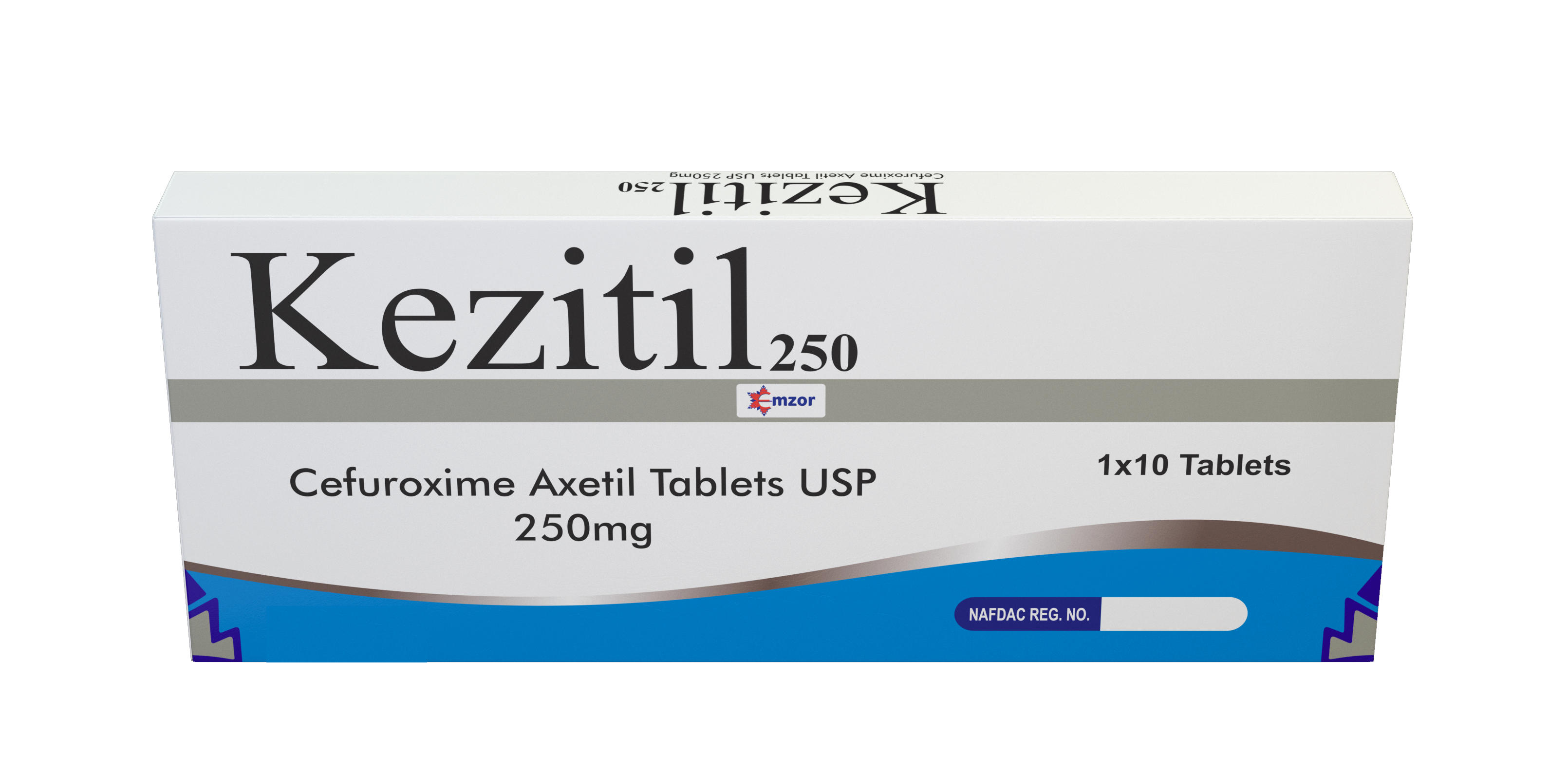 Kezitil Tablets 250mg 1*10  main image