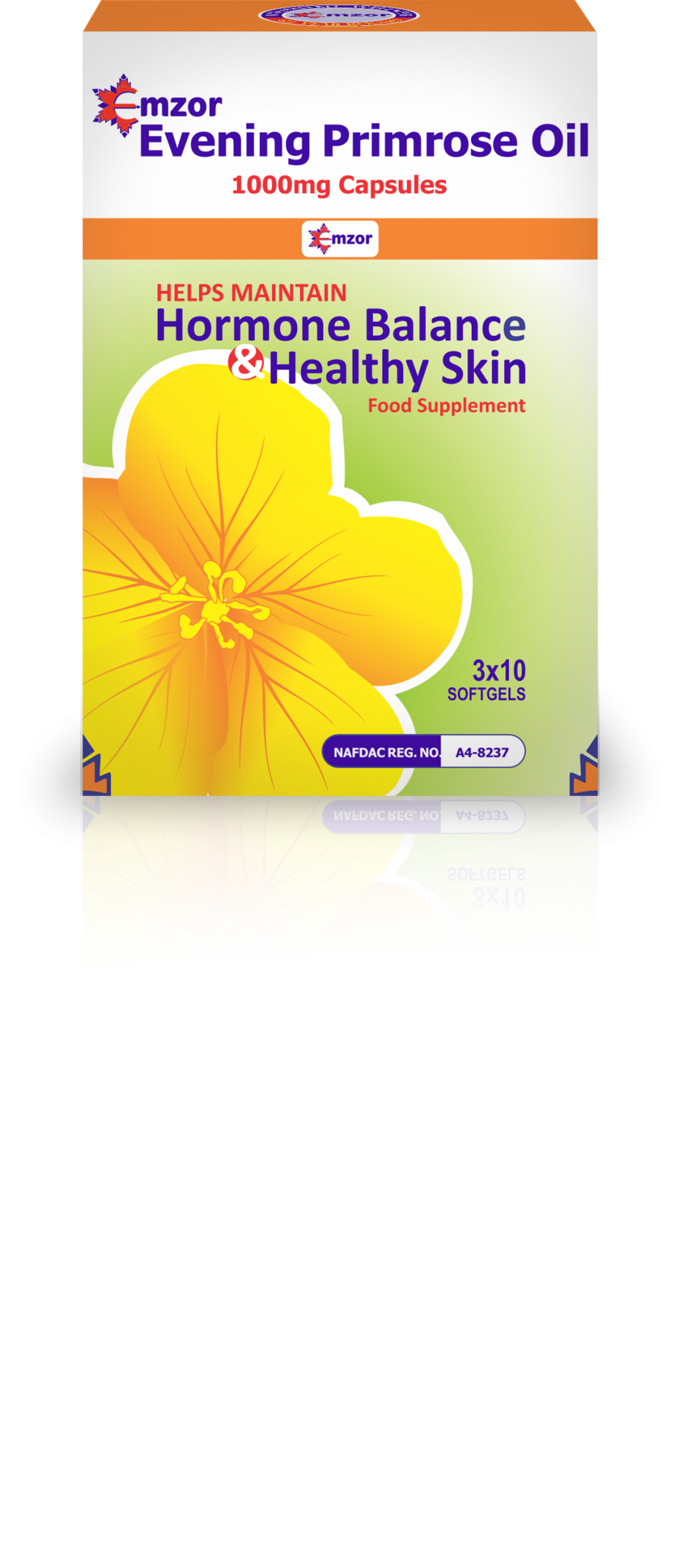 Evening Primrose Oil 500mg Soft Gel 3*10